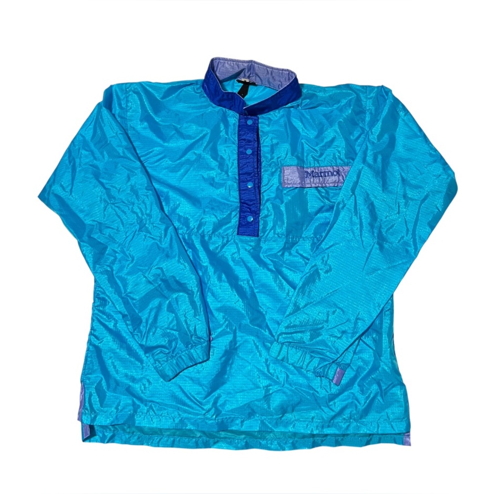 Vintage Marmot Women’s Snap Button Lightweight Windbreaker Jacket Medium USA